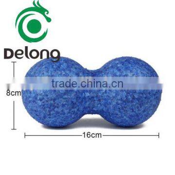 Blue Color Massage Peanut Ball Epp Yoga Ball Duo Ball for Body Muscle Stress Relief photo-2