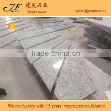 G603 grey granite stair pattern design for Villa