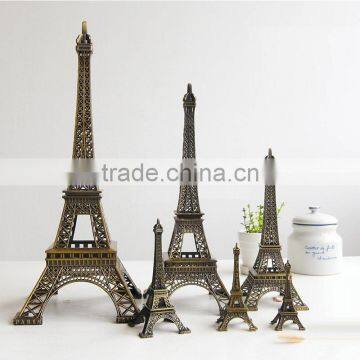 hot sale wholesale zinc alloy eiffel tower wedding cnterpieces