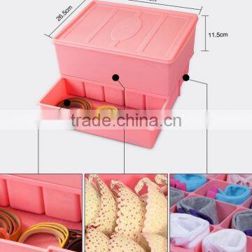 plastic underwear storage box