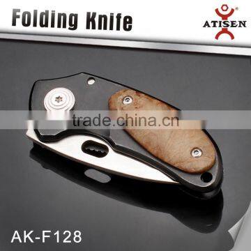 Top Quality Pocket Knife 3Cr13 Blade Wood Handle Camping Folding Knife photo-2