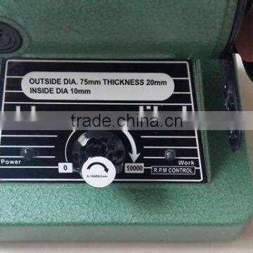 75mm 3in 200w Power Jewelry Mini Bench Grinder Machine Flexible Shaft Grinder Electric China Hobby Tools photo-2