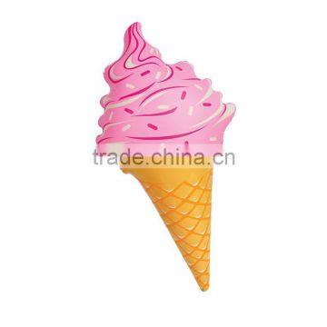 Leasure Giant Inflatable Ice Cream Cones 60 Inch 3 Different Colors Pool Float Large Outdoor Swimming Pool Toys for Kids Adults photo-4
