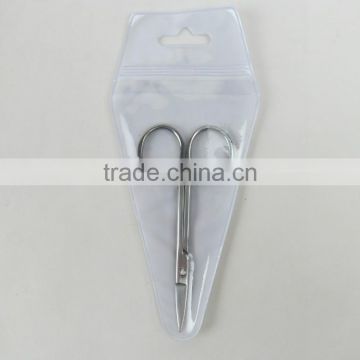 Eyebrow scissors with mirror polish