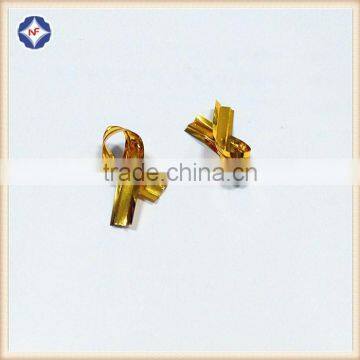 Gold Metallic Plastic Coated Twist Tie Wire for Bread Bag Clip