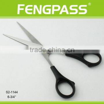 S2-1144 6-3/4" 2CR13 Stainless Steel ABS Plastic Handle Stationery Scissors / Office Scissors Sharp Tip photo-2