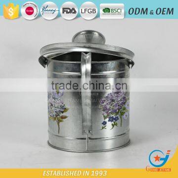 Galvanized Stickers Water Garden for Flowers Best Watering Can