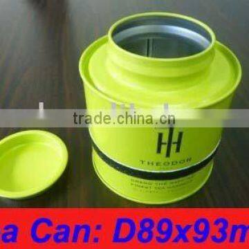 Tin Tea Cannister, Tea Can