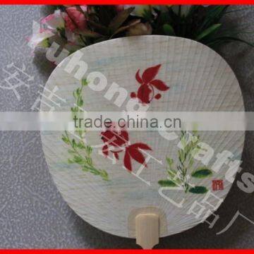 Custom Printed Round Wholesale Japanese Personalized Hand Fan photo-2