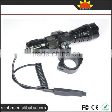 Wholesale WF-501B Q5 LED Tactical With Remote Controlled Flashlight Torch Kit photo-2
