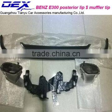 muffler tip exhaust rear diffuser rear trims for B~ENZ E300