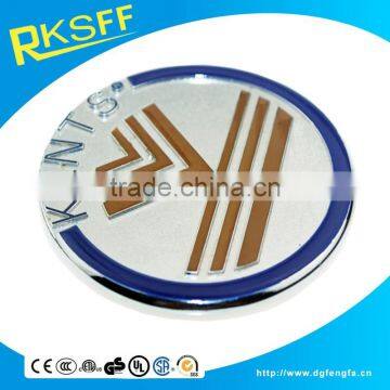 Zinc Alloy Plated and Painted Medal LOGO photo-3