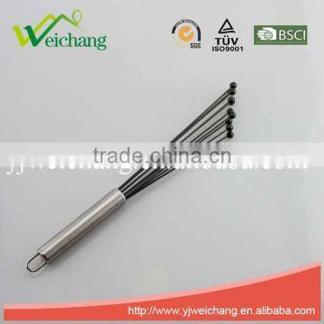 WCC2540 Good quality Egg whisk stainless steel Wire Whisk, Egg Frother, Milk & Egg Beater Blender hot sales