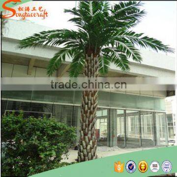 2015 Hot Sale Outdoor Large Fake Plastic Palm Tree Plants and Artificial Palm Tree Decorative photo-3