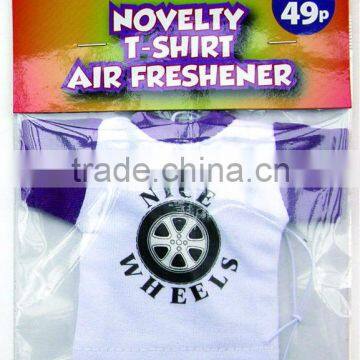 cotton air freshener with logo customized