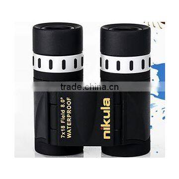 W9 7x18 telescope waterproof Promotional Binoculars Night Vision Binoculars viewing long distance/NVB/binoculars