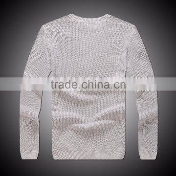 Latest Design Winter Cotton Pure Knit Sweater ,pullover Sweater photo-2