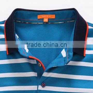 2016 High Quality Double Mercerized Cotton Polo Shirt photo-3