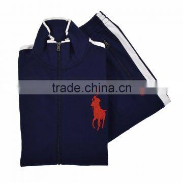 custom sweat suits cotton fleece fabric top quality 320 gsm