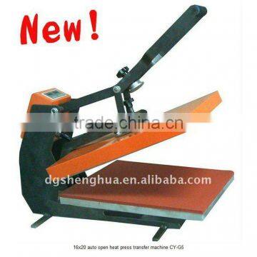 Semi-automatic heat press machine,tshirt, jersey, mouse pad, poster sublimation transfer printing