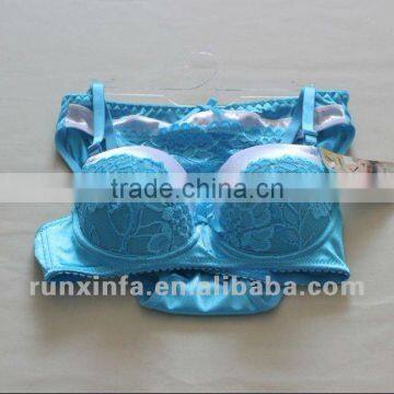 Wholesale elegant girls bra and panties
