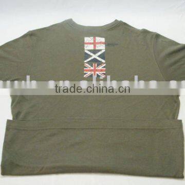 WHWB-5005 Army grey shirt with emboidery logo