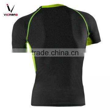 Moisture Wicking Stretch Muscle Shirt Men's Compression Fitness T-Shirt Clothes photo-3