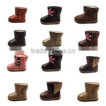 GZY Factory in China Cheap Mixed Thicken Kids Snow Boots photo-4