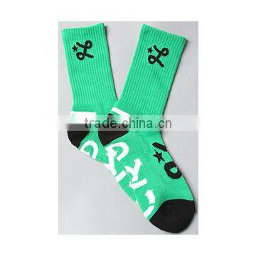 knitted sublimation printing polyester socks