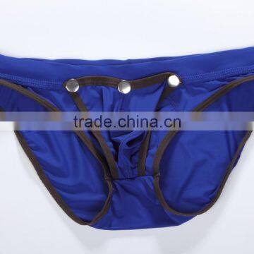 Custom Men's Classic Seamless Briefs Cotton Comfortsoft Underwear Pouch Enhancing Briefs With Button Underwear for Man photo-5