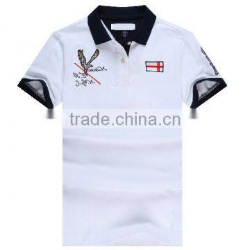 Trade Assurance Advertising Promotion Embroidery Polo Logo T Shirt photo-3