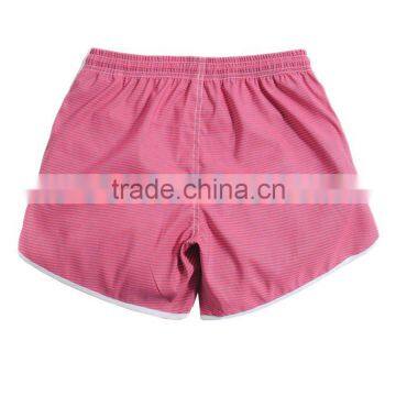 100% Polyester Quick Dry Women Shorts Fitted Female Board Shorts in Stock photo-2