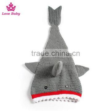 Newborn Baby Knit Beanie Costume Photo Photography Prop Crochet Hat Cap Outfits Mermaid