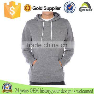 wholesale blank Heather Grey Pullover Hoodies