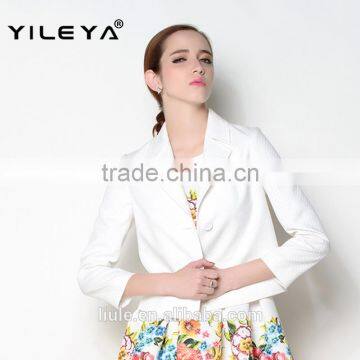 Casual Elegant Short Style Latest Autumn Women Coaches Jackets Wholesale photo-5