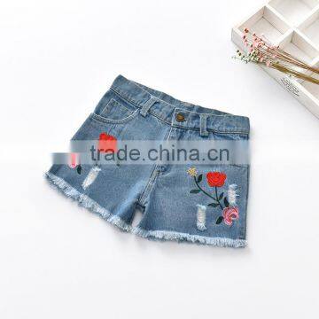 Bulk Price Children Jeans Shorts Girlss Denim Jeans Shorts Kids Mini Jeans photo-6