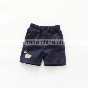 Wholesale Solid Color Cotton Casual Style Boys Shorts photo-3