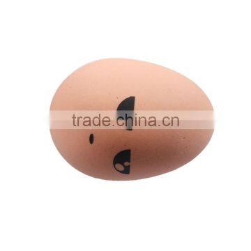 Rubber Pet Products Toy Egg Beige Emoji photo-2