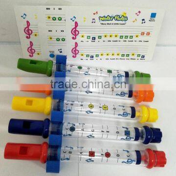 Hot Sale Plastic Water Flute Baby Educational Bath Toys Summer Water Playing Musical Toy for Kids