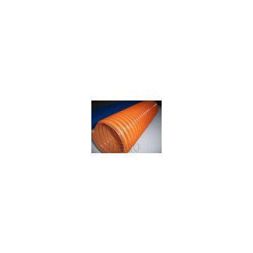 Flexible plastic suction hose