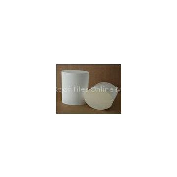 Round White Honeycomb CeramicCarrier , car Catalyst Supports