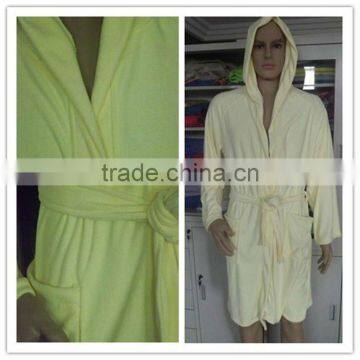 80%polyester 20%polyamide microfiber bathrobe YG 159