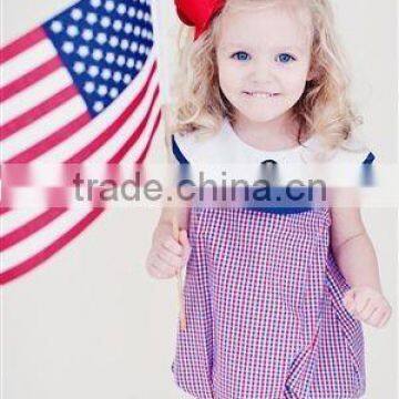 Wholesale 4th of July party dress boutique summer dresses modern girls dresses