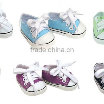 custom any color 18 inch doll shoes manufacture