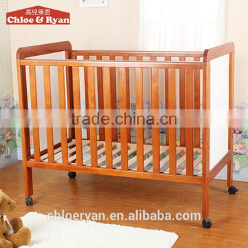 2016 hot sale 4 in 1 convertible baby crib baby bed designs