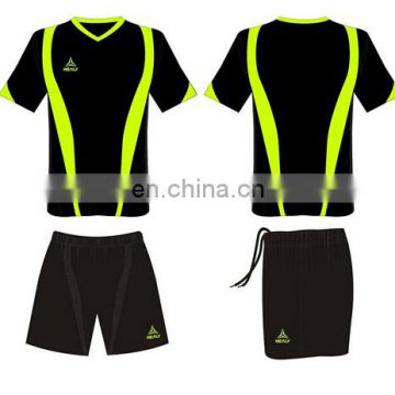 Basic design soccer uniform 2016 cheap soccer uniform