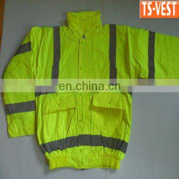 Men's High Visibility Reflective Highway Safety Jacket