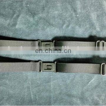 Black Metal Or Plastic Slider Bow Tie Straps Adjustable photo-2