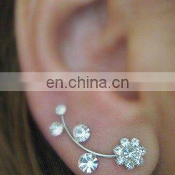 Daisy Ear Sweep Wrap Cuff Earring