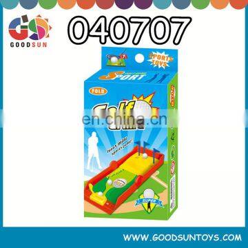 Quality plastic Toy golf toy mini pocket set